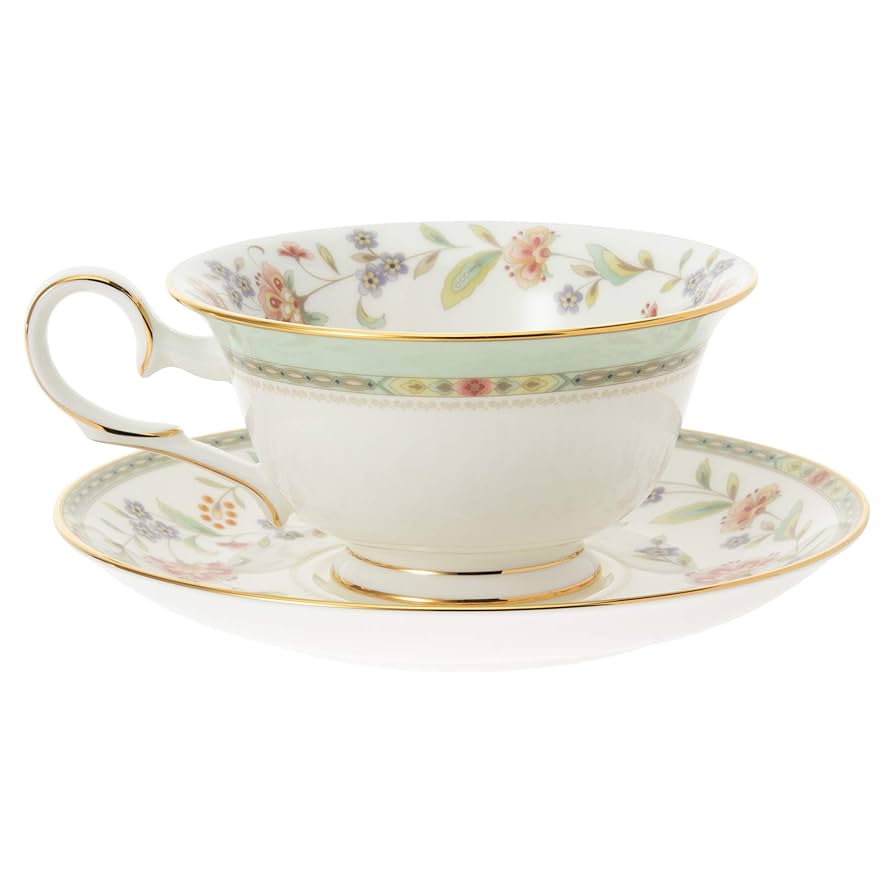 食器 primrose Amazon.com: Noritake T50717A/4909 Cup & Saucer (Coffee/Tea